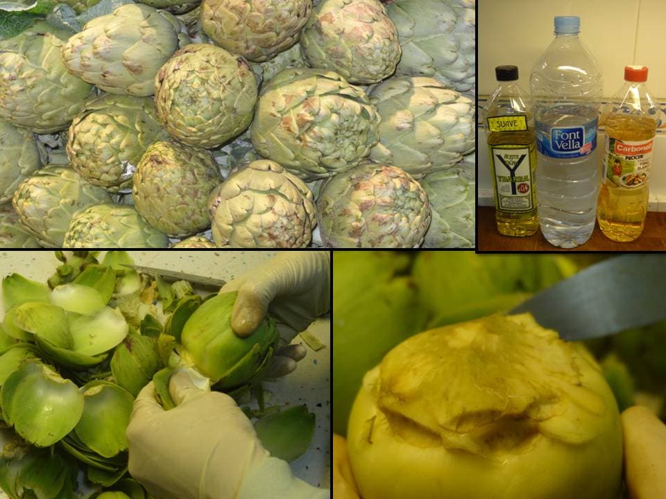 Conserva de alcachofas