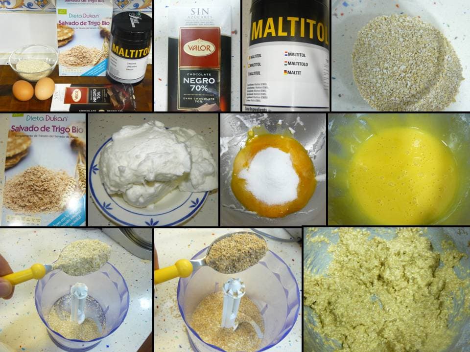 Galletas de avena con chocolate (recomendadas para dietas de adelgazamiento)