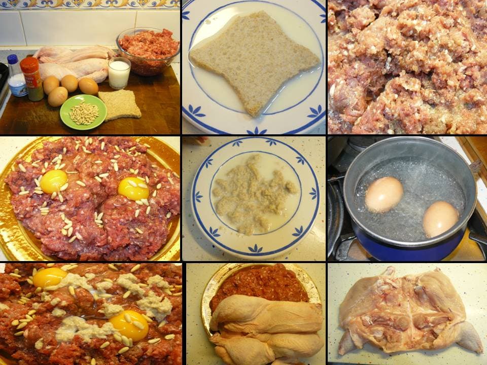 Pollo relleno