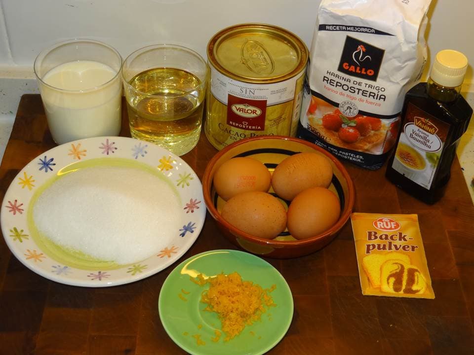 Bizcocho cebra
