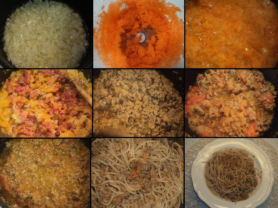 Spaghetti boloñesa
