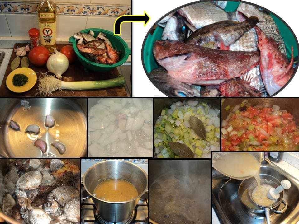 Caldo de pescado