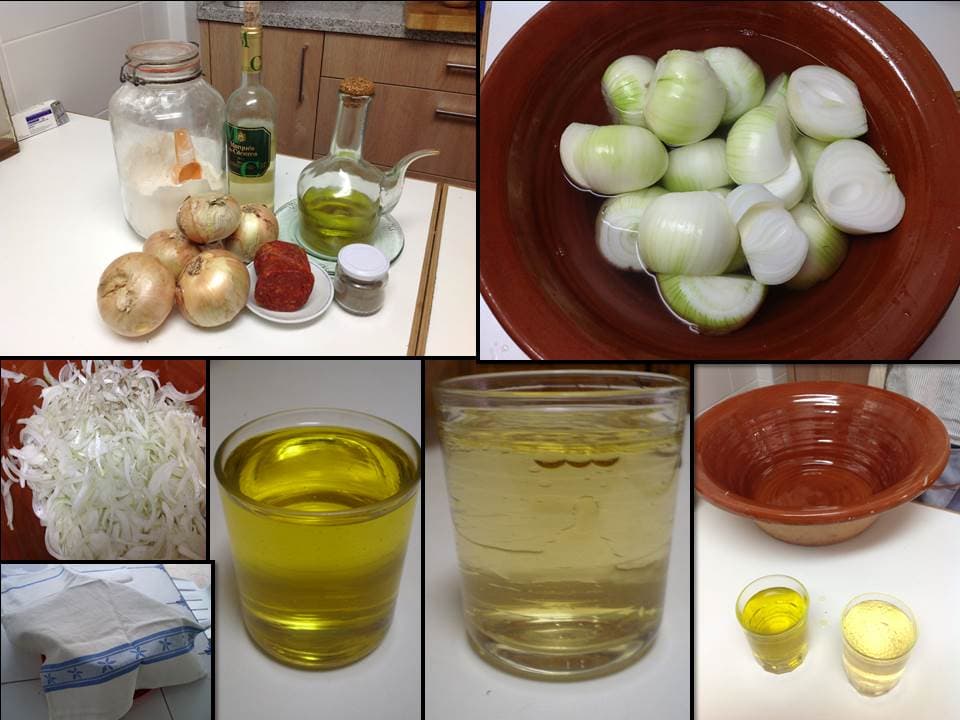 Cocarrois de cebolla