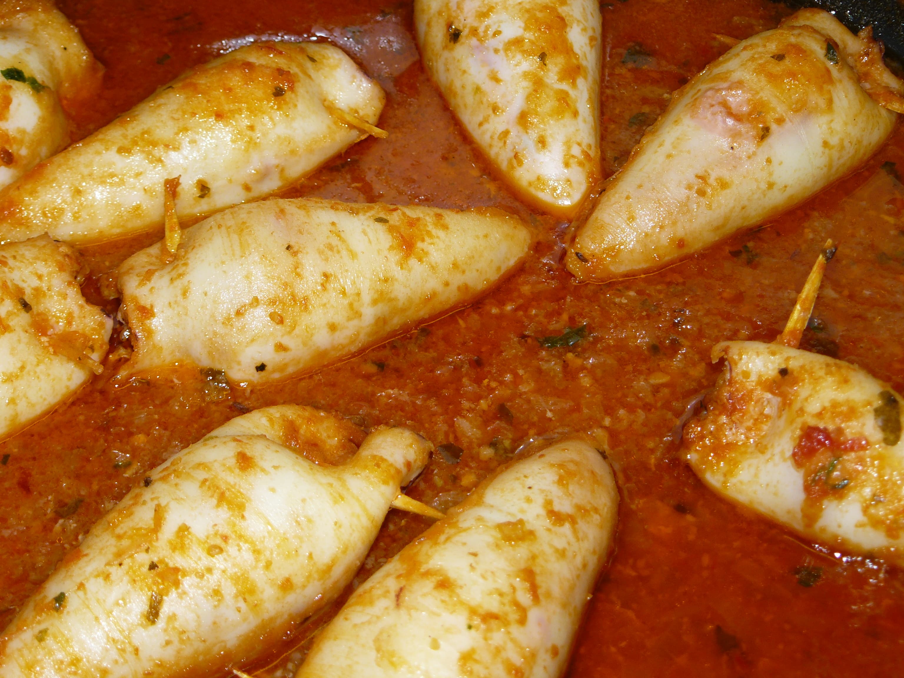Calamares rellenos