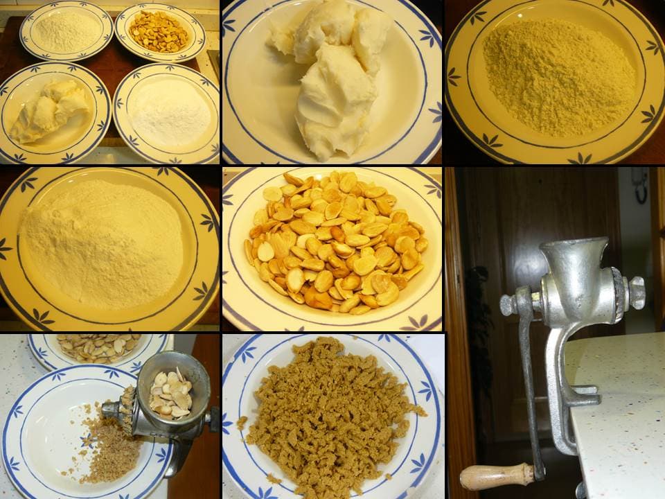 Mantecados de almendra