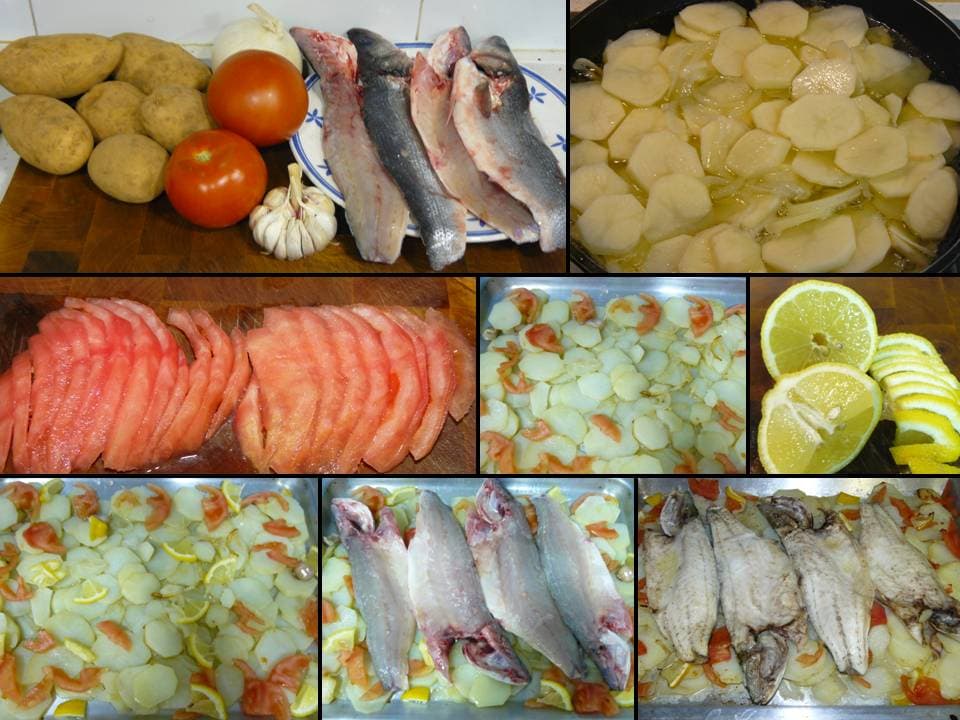 Lubina al horno