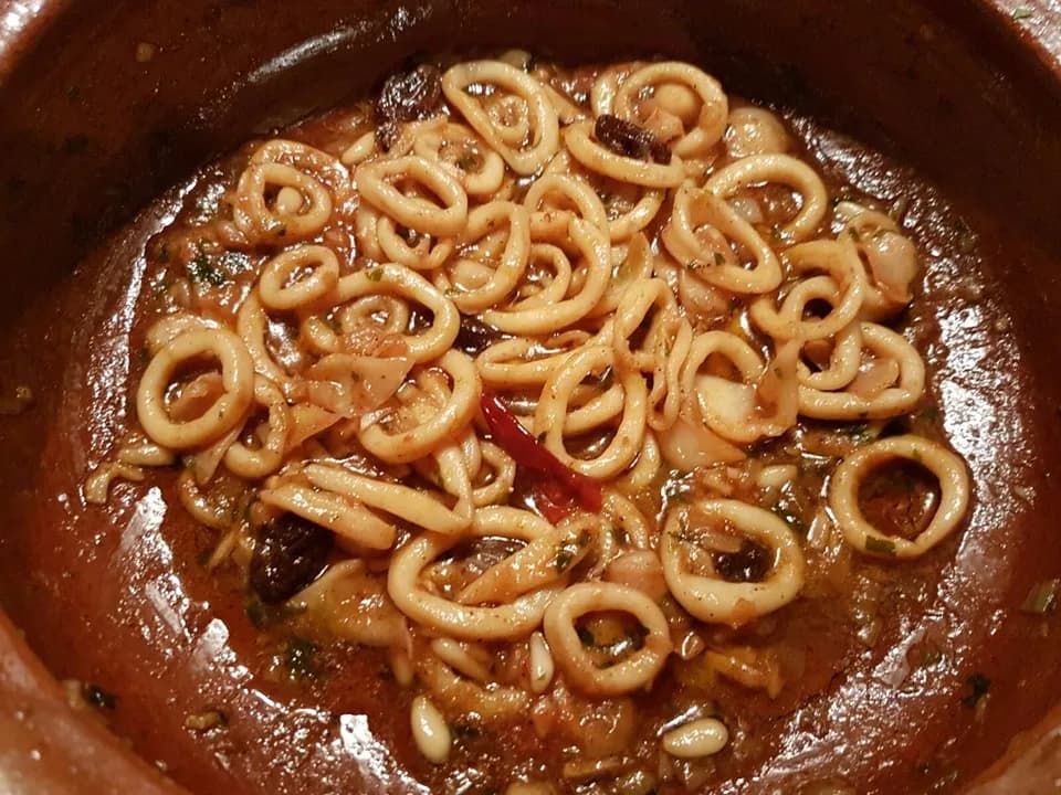 Foto de Pilar Pieras Guasp para Calamares a la mallorquina